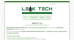 Desktop Screenshot of leaktechsol.ca